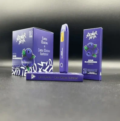 stoner stix sour blueberries 2g disposable